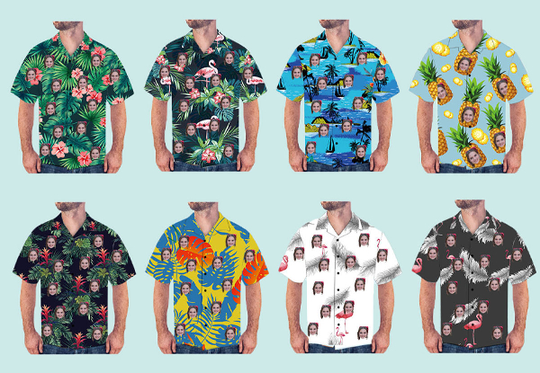 Custom Hawaiian Set Incl. Shirts, Dresses, Hats & Shorts