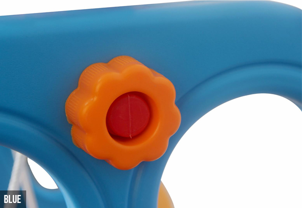 Indoor or Outdoor Kids' Slide & Swing Set incl. Ball Pool & 200 Balls - Blue or Pink Available