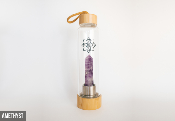 Crystal Infused Bottle - Four Options Available