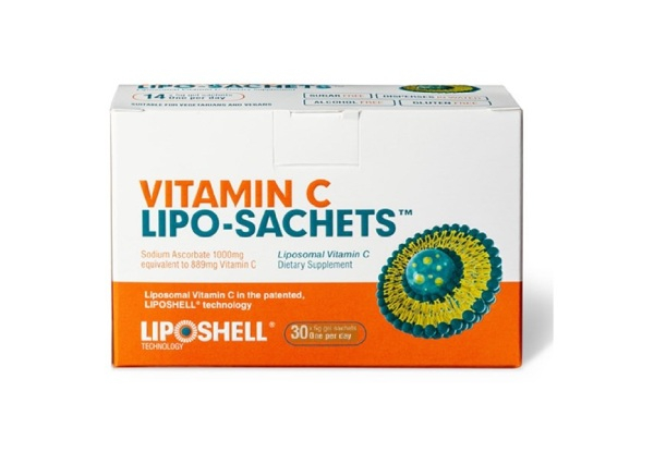Lipo Vitamin C & D Sachets - Option for Kaloba Upper Respiratory Chest & Immune Support