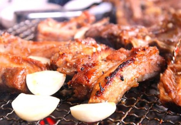 Your Choice of Authentic Korean BBQ Set for Two People - Options for up to Six People