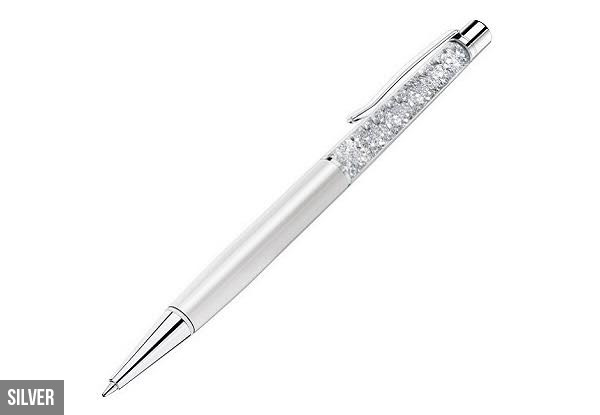 Crystal Pens - Three Colours Available with Free Delivery