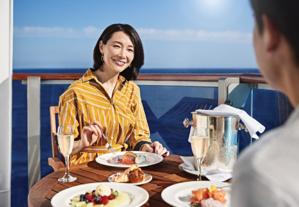 Per-Person, Twin-Share Eight-Night Cruise Holiday in Queensland incl. Return Flights from Auckland, 1-Night Hotel Stay in Brisbane & a 7-Night Coral Princess Barrier Reef Explorer - Departs Auckland 27th of November 2022