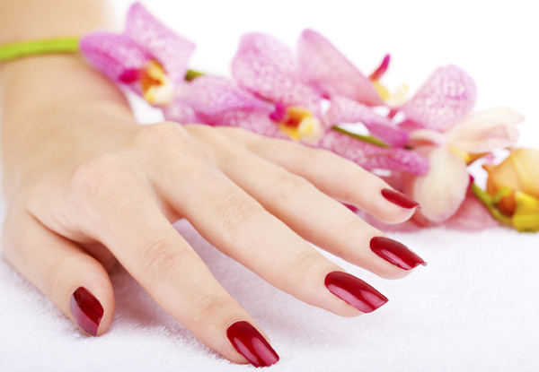 Gel Manicure - Options for Eyelash Extensions & Acrylic Nails with Gel Polish