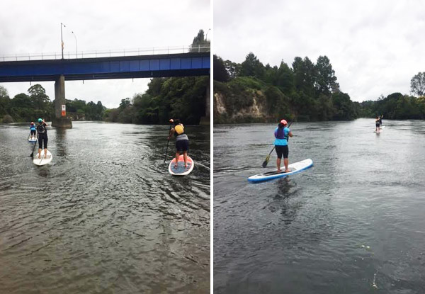 $50 for a 90-Min Mighty Waikato River SUP Tour (value up to $100)