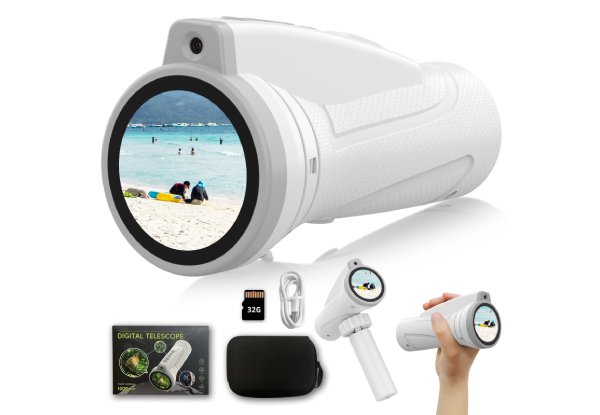 Kids Digital Telescope with Self-Timer - Available in Two Colours