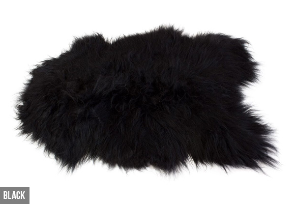 Genuine Premium Icelandic Long-Haired Sheep Floor Rugs - Nine Colours Available