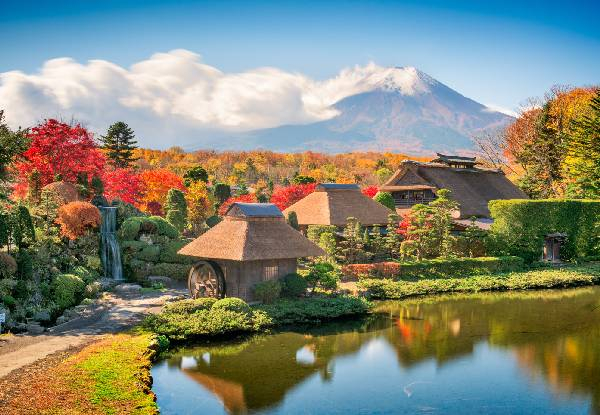 Per-Person, Twin-Share, 14-Day Timeless Japan Tour incl. Accommodation, Return Flights, Meals as Indicated & More