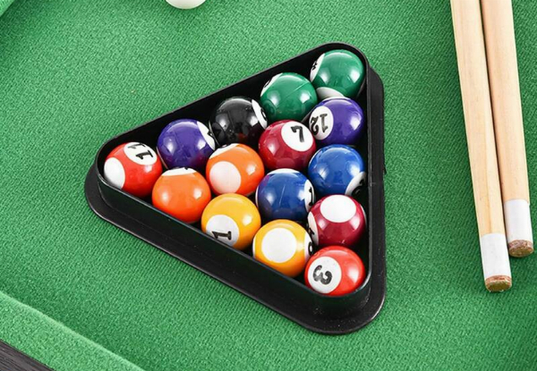 Kids Mini Snooker Pool Table Toy