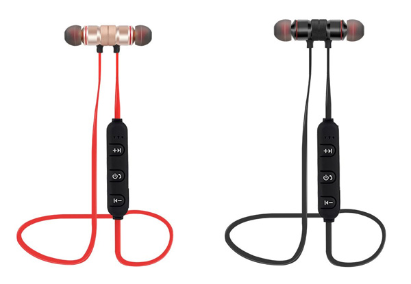 Magnetic Sports Earphones - Two Colours Available with Free Delivery