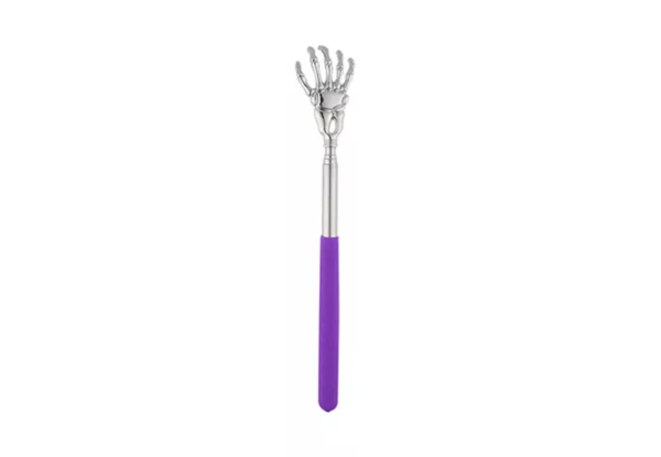 Stainless Steel Extendable Back Scratcher - Five Colours Available & Option for Two