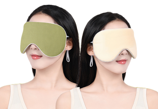 Two-Piece Warm & Cool Double Side Sleeping Masks - Three Styles Available