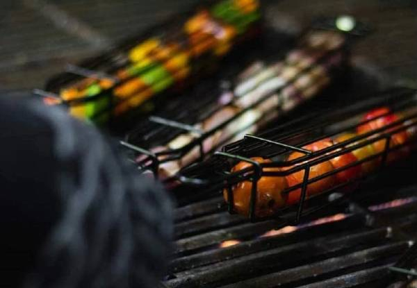 BBQ Grill Long Handle Basket