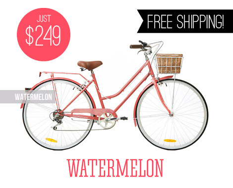 $249 for a Vintage-Style Ladies' Six-Speed Bicycle incl. Nationwide Delivery - Available in Two Colours & Two Sizes (value $499)