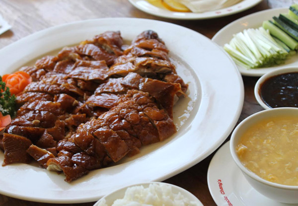Two-Course Peking Duck Banquet for Two People - Options for up to Eight People