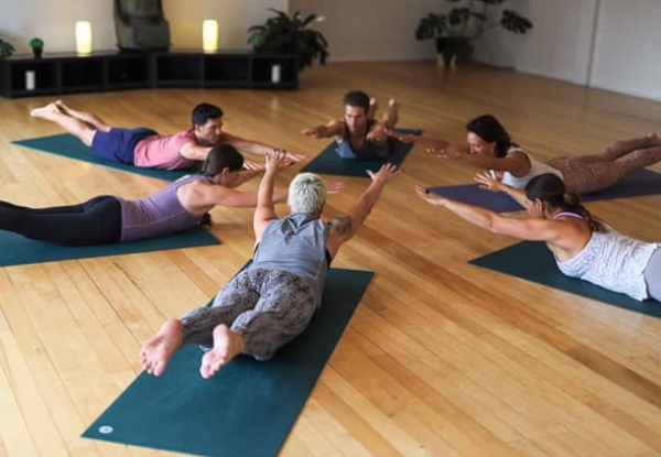 One-Month Unlimited Yoga, Pilates & Meditation Classes for One Person - Options for Two Months or Three Months