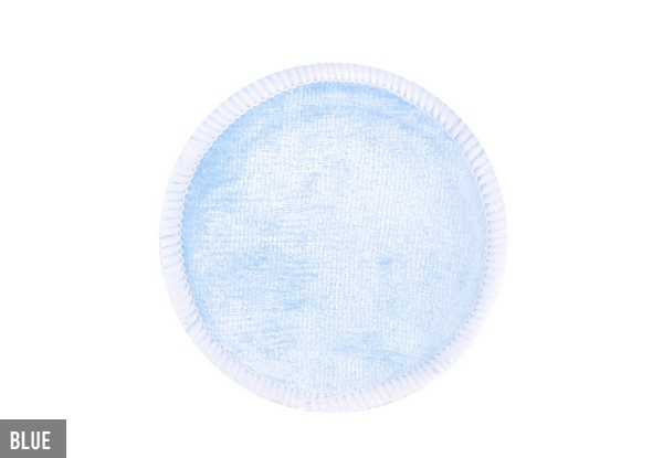 12-Pack Reusable Bamboo Makeup Remover Pads - Four Colours Available