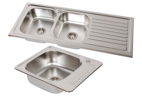 Stainless Steel Kitchen Sink - Two Options Available