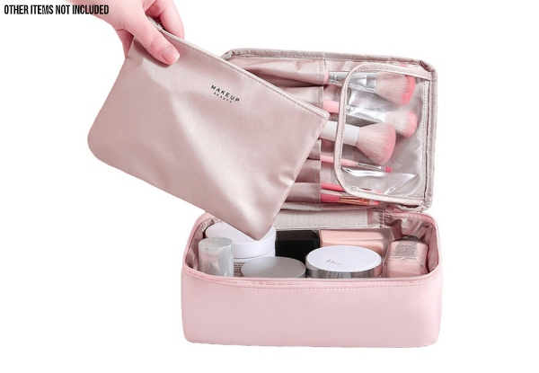 Makeup Brush Bag - Two Colours Available & Option for Two