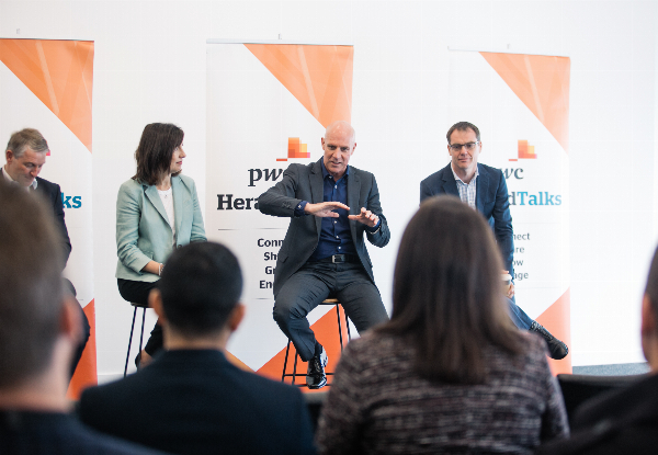 Ticket to PwC Herald Talks 'The Tech Revolution' and VIP Session with Speakers - Friday 15 November, 2019 at Victory Convention Centre