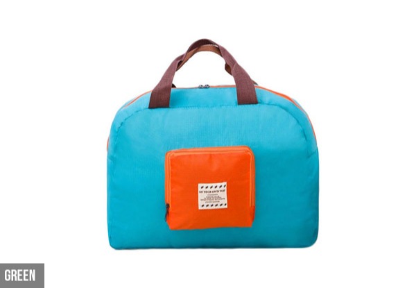 Foldable Travel Carry On Bag - Four Colours Available & Option for Two-Pack with Free Delivery