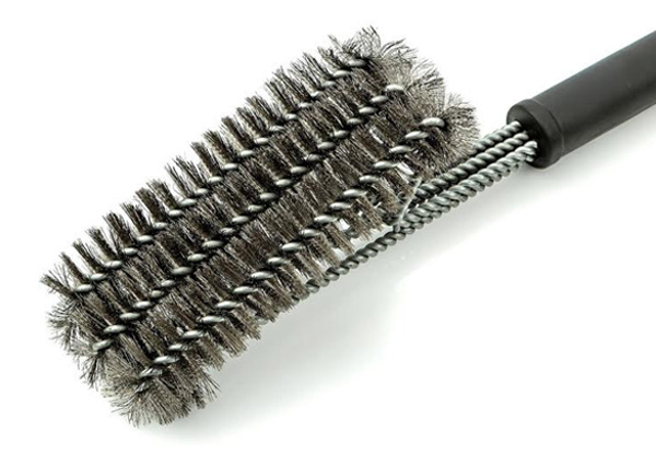 Steel Wire BBQ Grill Cleaning Brush