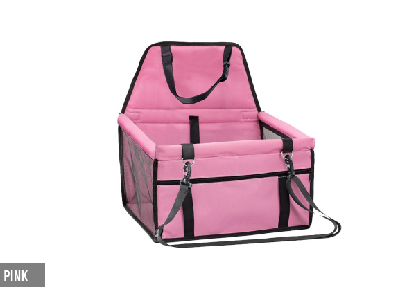 Pet Car Seat Carrier - Nine Colours Available