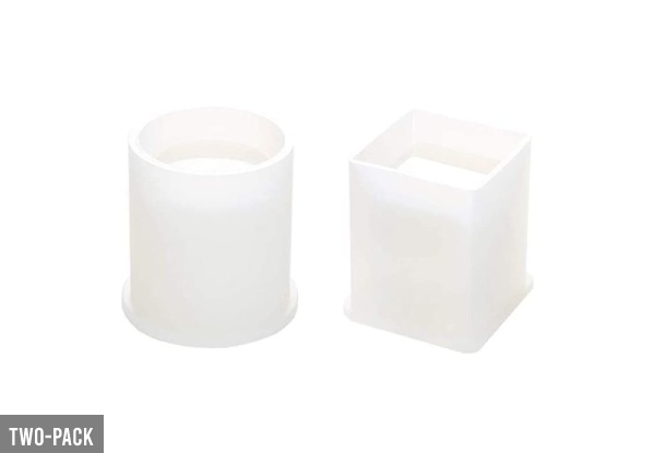 Two-Pack of Resin Silicone Moulds - Option for Four or Six-Pack