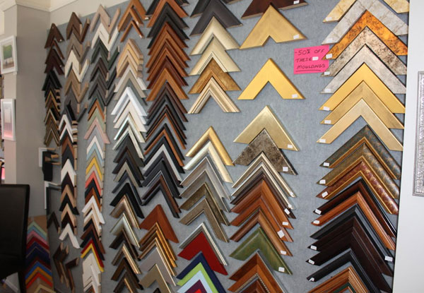 $75 for a $150 Picture or Art Framing Voucher or $125 for a $250 Voucher