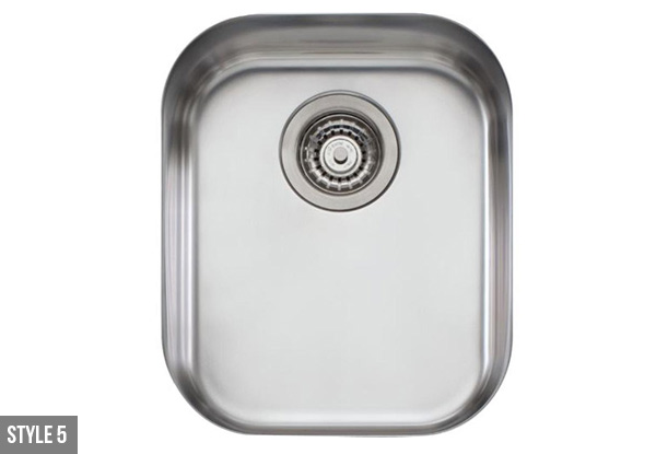 Oliveri Stainless Steel Sinks - Six Styles Available