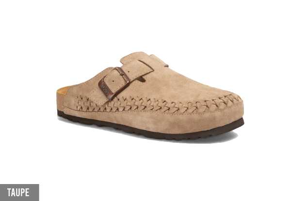 Ozwear Ugg Aussie Moc Soft Footbed Clog - Available in Three Colours & 10 Sizes