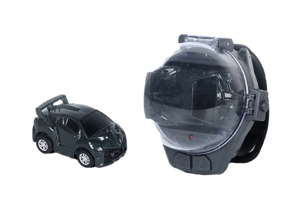 2.4GHz Mini Wearable Watch RC Car Toy - Available in Three Colours & Option for Two-Pack