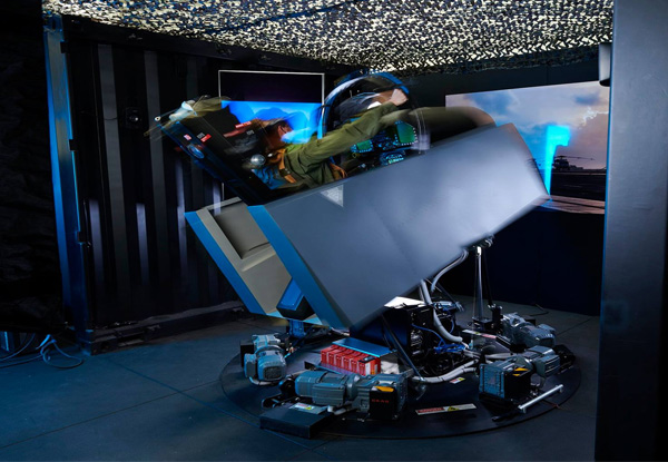 30-Minute Combat Aircraft Simulator Flight for One Person - Options for 60-Minute Experience & for Two People