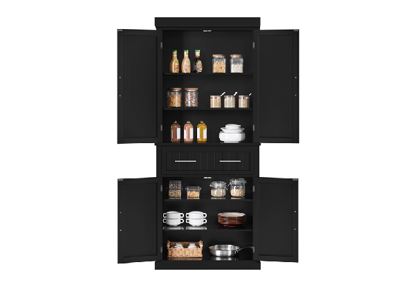 Kitchen Pantry Cabinet - Two Colours Available