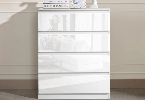 Serena Four-Drawer Chest - Three Colours Available