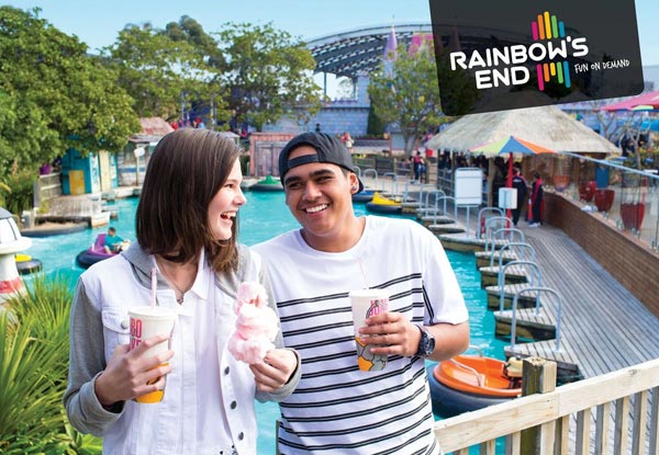 Superpass to Rainbows End incl. Admission & Unlimited Rides - Options for a Night Ride Pass or Superpass with Meal Deal or Photo Package