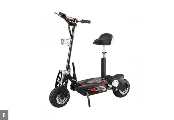 Foldable E-Scooter Range - Four Options Available
