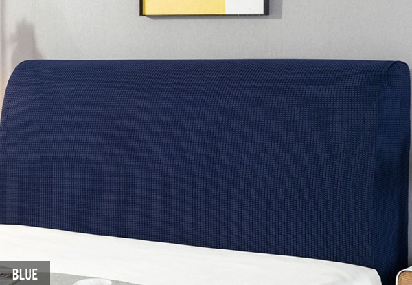 Elastic Bed Headboard Cover - Available in Four Colours & Three Sizes