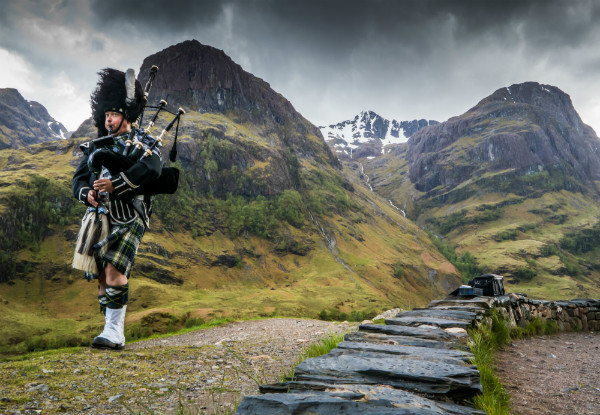 Per-Person, Twin-Share Seven-Day Scotland Braveheart Escape incl. Daily Breakfast, Guided Tour & Ferry Trip
