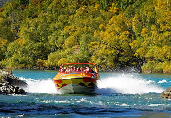 25-Minute Jet Boat Ride for One Adult - Options for up to Four Adults or a Family Pass