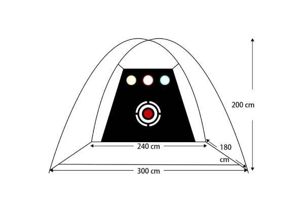 Collection Target Image Golf Hitting Net Set • GrabOne NZ