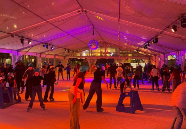General Admission Ice Skating Pass at Cathedral Square Ice Rink in Christchurch incl. Skate Hire - Option for Preschooler - Valid from 27th June 2026