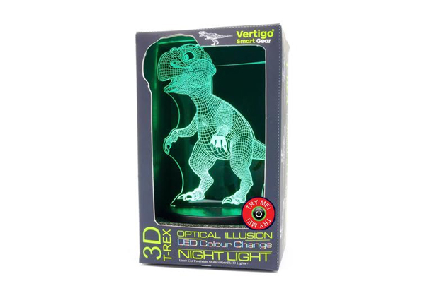 3D T-Rex Laser Light