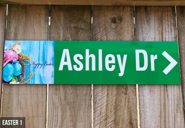 Street Name Plates - Seven Designs Available with Free Delivery