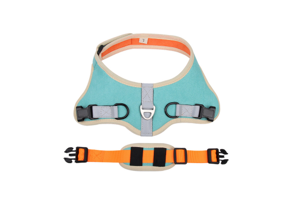 Reflective Pet Harness with Leash - Four Sizes & Two Colours Available
