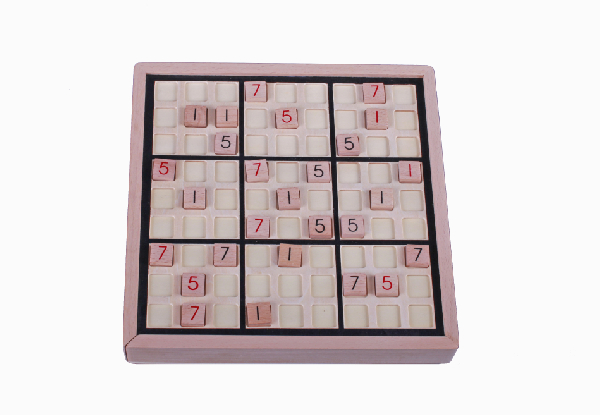Wooden Sudoku Set