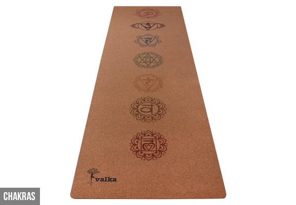 Natural Cork Yoga Mats - Four Styles Available