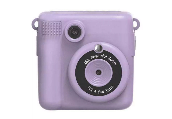 Kids Instant Print Camera Incl. 32GB Card - Three Colours Available