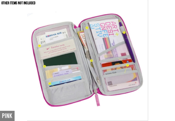 Passport Holder - Three Colours Available with Free Delivery