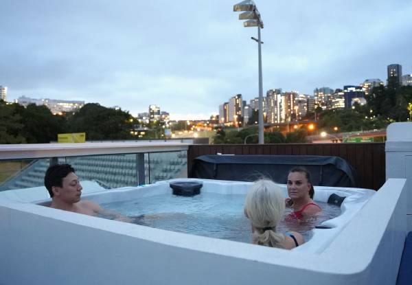 60-Minute Rooftop Contrast Therapy Session - Option for Up to Two People